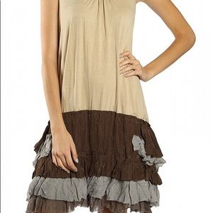 NWT areve Ruffle dress or extender layering piece